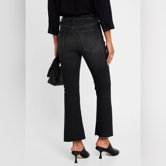 FRAME Le Crop Mini Boot Raw After-in Claudius